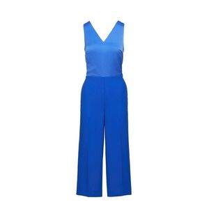 BANANA REPUBLIC Twist Back Cropped Jumpsuit, 0